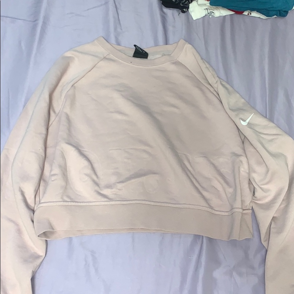 Nike cropped sweatshirt
